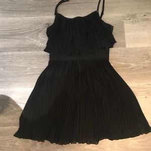 Black cocktail dress